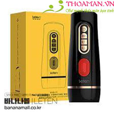 Âm đạo giả cao cấp Leten JAV 5 rung rên co bóp cực phê