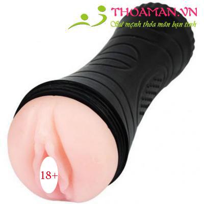 Âm đạo giả đèn Pin 7 chế độ rung Pussy