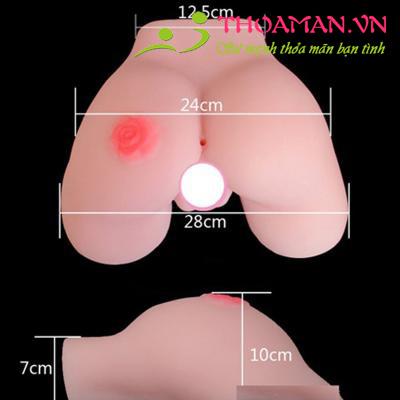 Âm đạo giả hoa hồng dạng mông
