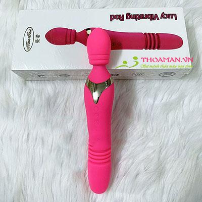 Chày rung cao cấp đa năng 2 đầu rung thụt có tỏa nhiệt