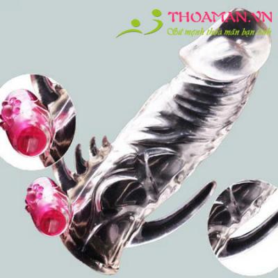 Đôn Dên penis rung nhánh tăng kích thước dương vật