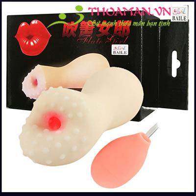Dụng Cụ Thủ Dâm Bú Mút Dương Vật Bơm Hơi Mới