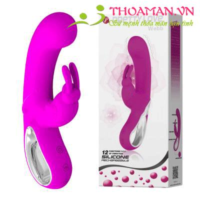 Dương vật đa năng rung Webb PrettyLove cao cấp
