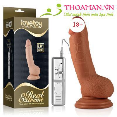 Dương vật gắn tường Lovetoy Real Extreme 7.0 inch
