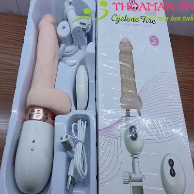 Dương vật giả cao cấp hít tường rung ngoáy thụt tạo nhiệt Dibe