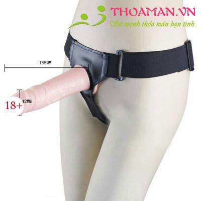 Dương vật giả có dây đeo rỗng ruột