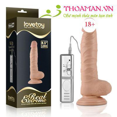 Dương vật giả dán tường Lovetoy 8,5 inch