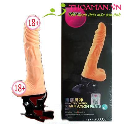 Dương vật hít tường rung xoay cao cấp