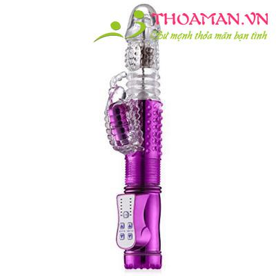 Dương vật rung xoay thụt đa chức năng