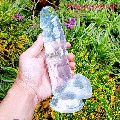 Dương vật trong suốt không rung siu mềm siu kích thích