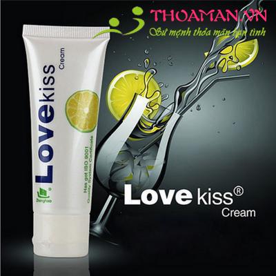 Gel bôi trơn hương chanh cao cấp Love Kiss