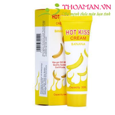 Gel bôi trơn hương chuối cao cấp Hot Kiss
