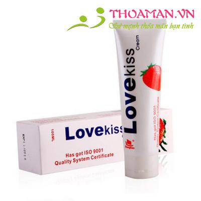 Gel bôi trơn hương dâu cao cấp Love Kiss