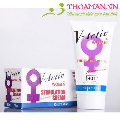 Gel bôi trơn kích thích nữ V-Activ 50ml