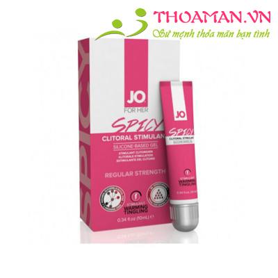 Gel bôi trơn tăng khoái cảm cho nữ Jo Spicy - hàng USA