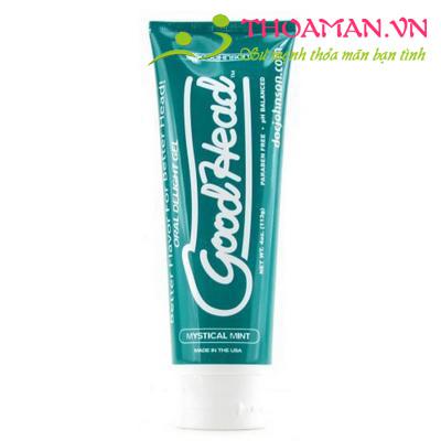 Gel quan hệ bằng miệng Good Head bạc hà (Oral sex gel)