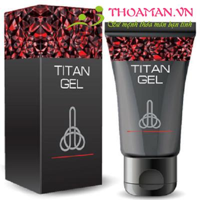 Gel Titan làm tăng kích thước dương vật (Nga)