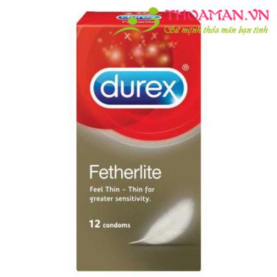 Hộp Bao Cao Su Durex Fertherline 12c