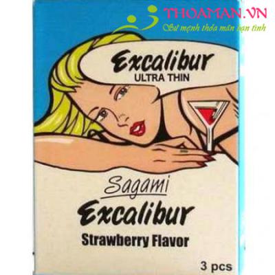 Hộp BAO CAO SU SAGAMI EXCALIBUR