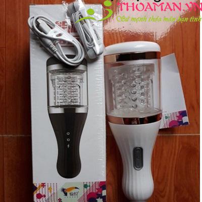Máy bú mút rung xoay thụt tự động cao cấp Dibe