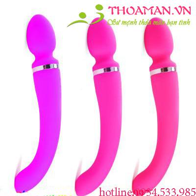 Máy massage âm đạo cao cấp 2 đầu AV 10 chế độ rung