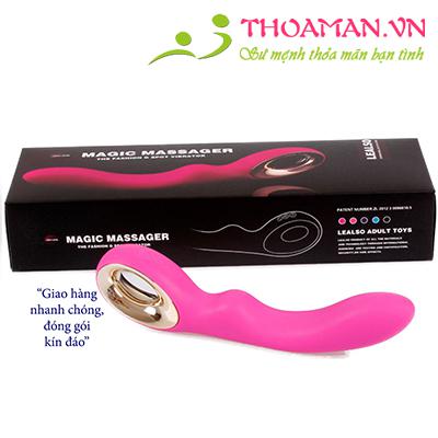 Máy massage kích thích điểm G cao cấp LEALSO rung đa tầng số