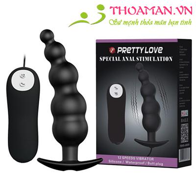 Máy rung kích thích hậu môn cao cấp Pretty love