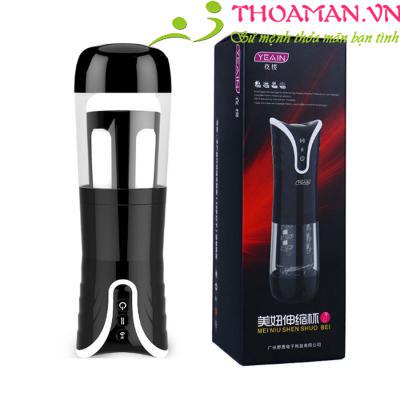 Máy thủ dâm tự động rung thụt cao cấp YEAIN