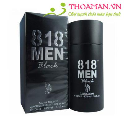 Nước hoa kích thích nữ 818 Men Black