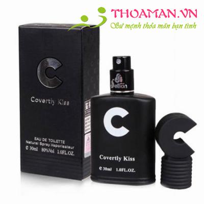 NƯỚC HOA SIU KÍCH THÍCH NỮ COVERTLY KISS C CAO CẤP
