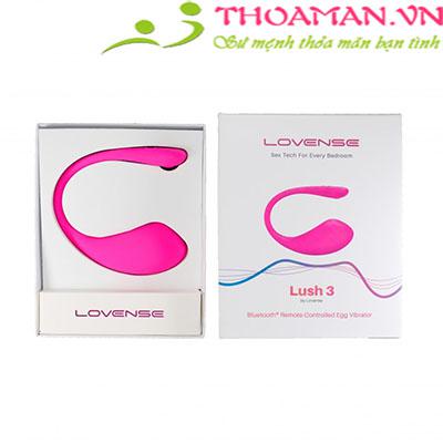 Siêu phẩm Trứng rung Lovense Lush 3 rung siêu mạnh cho nàng cực sướng
