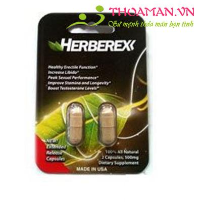 Thảo dược tăng cường sinh lực Herberex USA