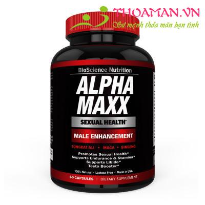 Thuốc tăng kích cỡ dương vật Alpha MAXX USA chính hãng