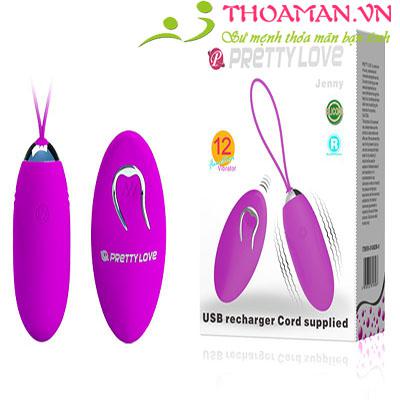 Trứng rung  điều khiển từ xa không dây cao cấp Pretty Love