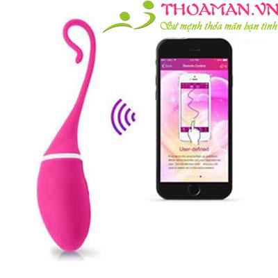 Trứng rung tình yêu điều khiển bằng điện thoại Irena kích thích điểm G cực sướng